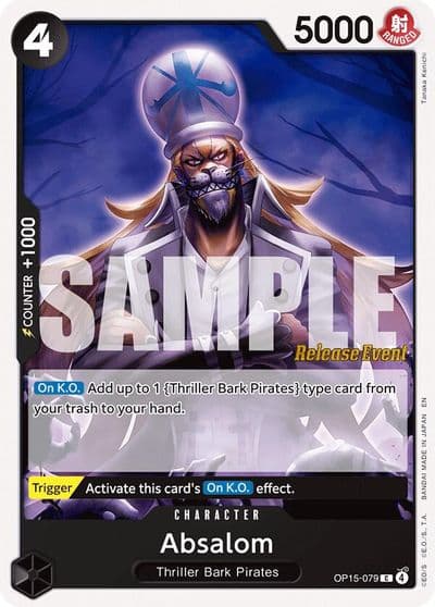 Absalom Adventure on Kami's Island Release Event Cards One Piece card