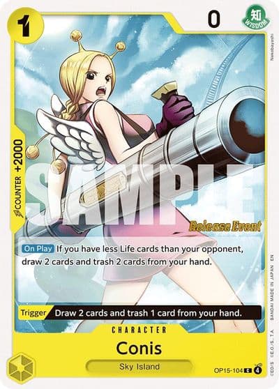 Conis Adventure on Kami's Island Release Event Cards One Piece card
