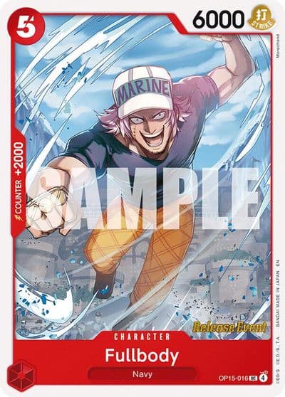 Fullbody Adventure on Kami's Island Release Event Cards One Piece card