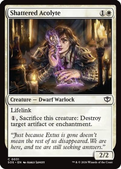 Shattered Acolyte Secrets of Strixhaven Magic card