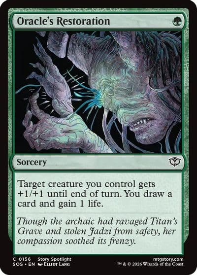 Oracles Restoration Secrets of Strixhaven Magic card