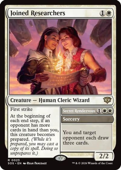Joined Researchers Secrets of Strixhaven Magic card