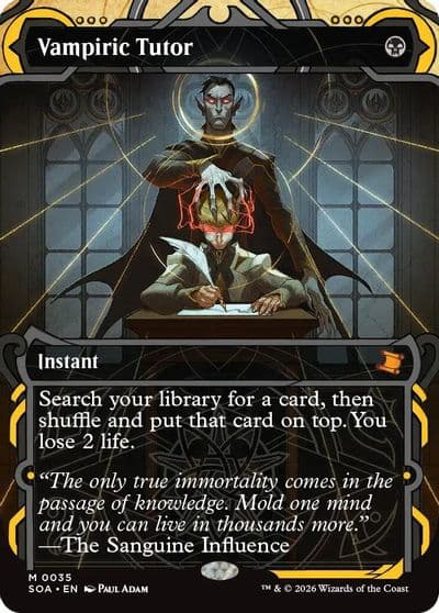Vampiric Tutor Secrets of Strixhaven: Mystical Archive Magic card