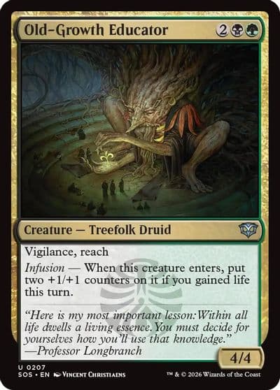 Old Growth Educator Secrets of Strixhaven Magic card