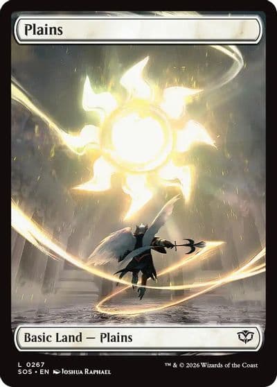 Plains 0267 Secrets of Strixhaven Magic card