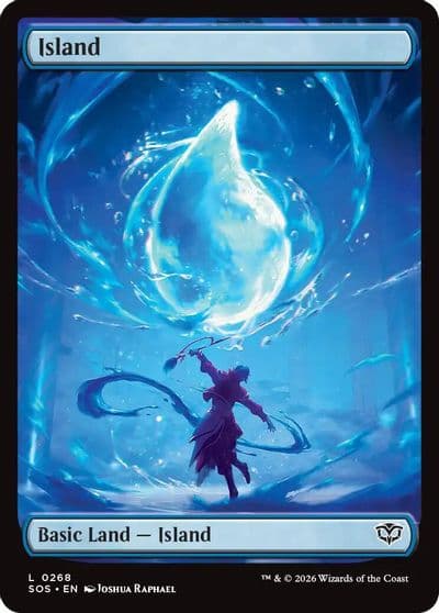 Island 0268 Secrets of Strixhaven Magic card