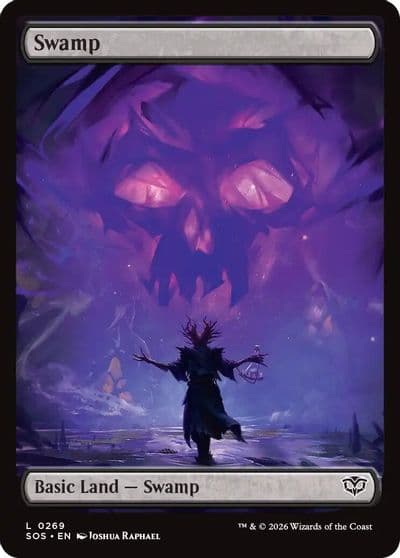 Swamp 0269 Secrets of Strixhaven Magic card