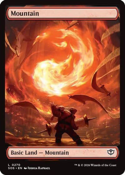 Mountain 0270 Secrets of Strixhaven Magic card
