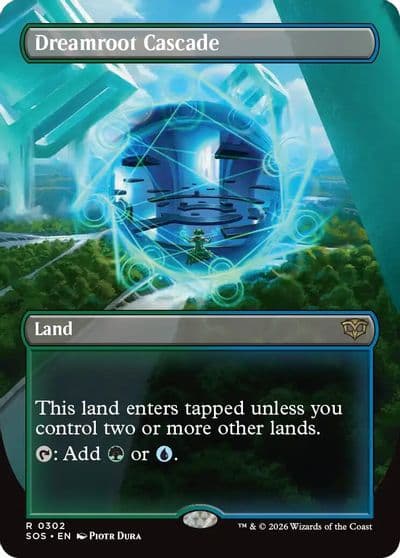 Dreamroot Cascade Borderless Secrets of Strixhaven Magic card