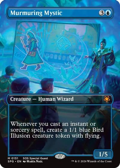 Murmuring Mystic Borderless Special Guests Magic card