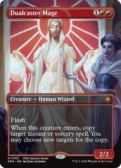 Dualcaster Mage Borderless Special Guests Magic card