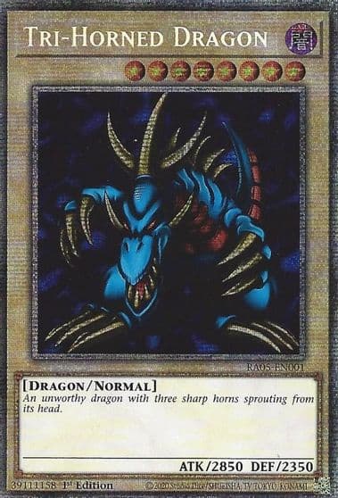 Tri Horned Dragon Rarity Collection 5 Yu-Gi-Oh! card