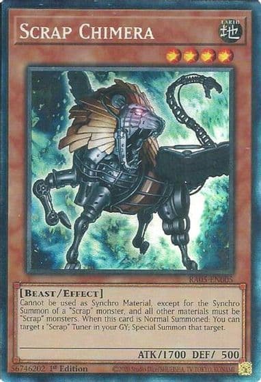 Scrap Chimera Collectors Rare Rarity Collection 5 Yu-Gi-Oh! card