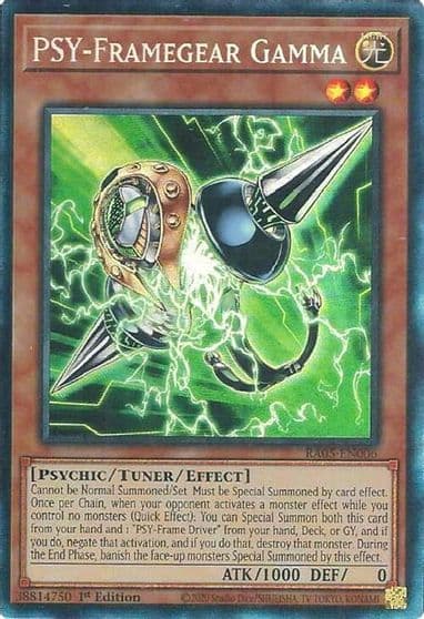 PSY Framegear Gamma Collectors Rare Rarity Collection 5 Yu-Gi-Oh! card