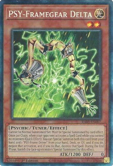 PSY Framegear Delta Collectors Rare Rarity Collection 5 Yu-Gi-Oh! card