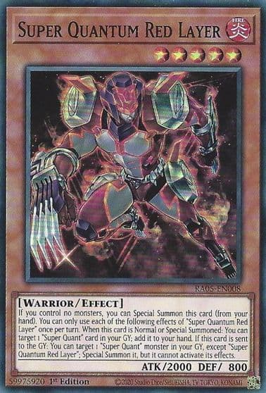 Super Quantum Red Layer Rarity Collection 5 Yu-Gi-Oh! card