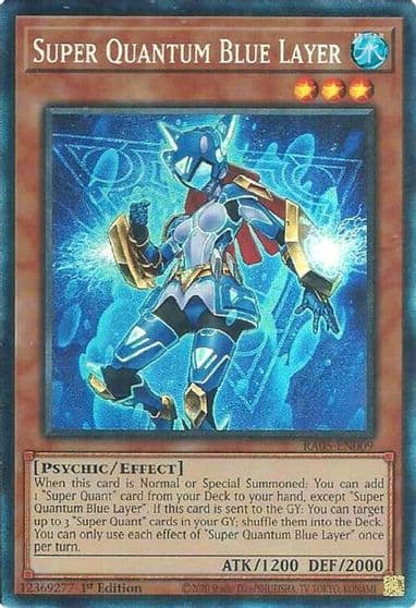 Super Quantum Blue Layer Collectors Rare Rarity Collection 5 Yu-Gi-Oh! card