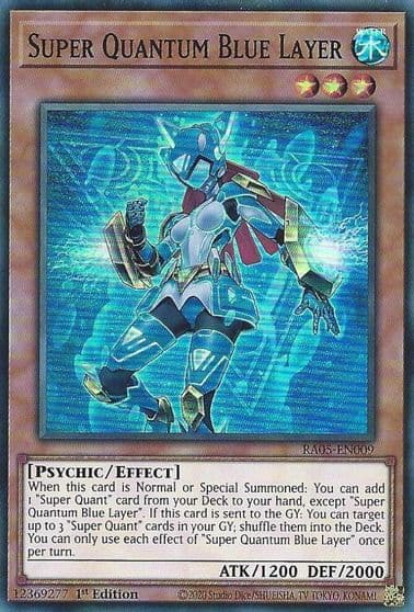 Super Quantum Blue Layer Rarity Collection 5 Yu-Gi-Oh! card