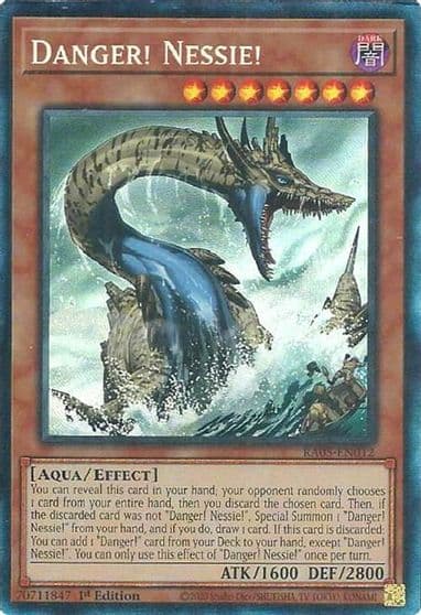 Danger Nessie Collectors Rare Rarity Collection 5 Yu-Gi-Oh! card