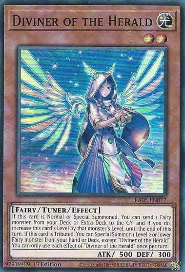 Diviner of the Herald Rarity Collection 5 Yu-Gi-Oh! card