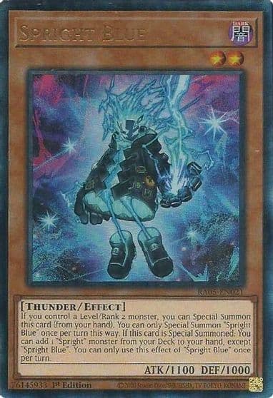 Spright Blue Ultimate Rare Rarity Collection 5 Yu-Gi-Oh! card