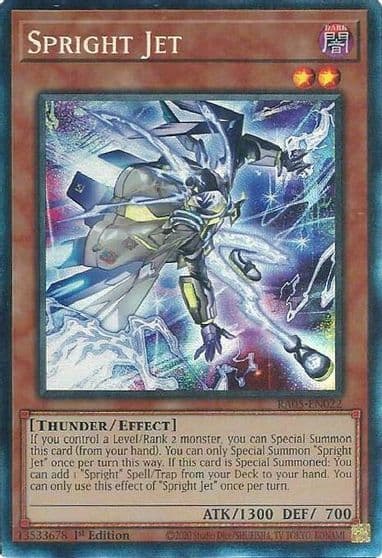 Spright Jet Collectors Rare Rarity Collection 5 Yu-Gi-Oh! card