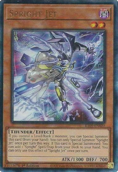 Spright Jet Ultimate Rare Rarity Collection 5 Yu-Gi-Oh! card