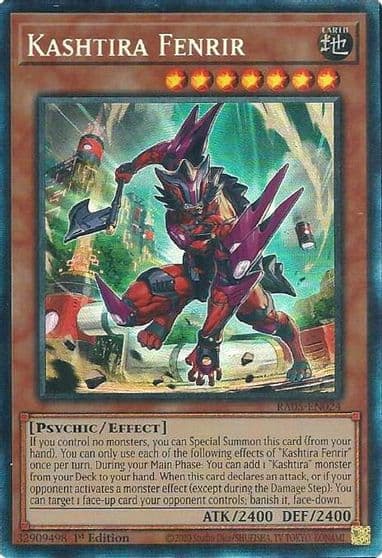 Kashtira Fenrir Collectors Rare Rarity Collection 5 Yu-Gi-Oh! card