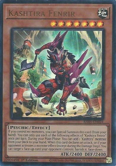 Kashtira Fenrir Ultra Rare Rarity Collection 5 Yu-Gi-Oh! card