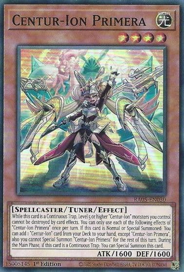 Centur Ion Primera Rarity Collection 5 Yu-Gi-Oh! card