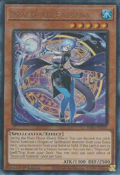 Dracotail Faimena Ultimate Rare Rarity Collection 5 Yu-Gi-Oh! card