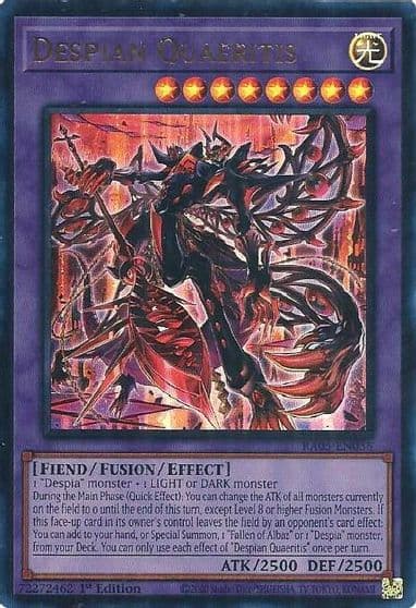 Despian Quaeritis Ultra Rare Rarity Collection 5 Yu-Gi-Oh! card