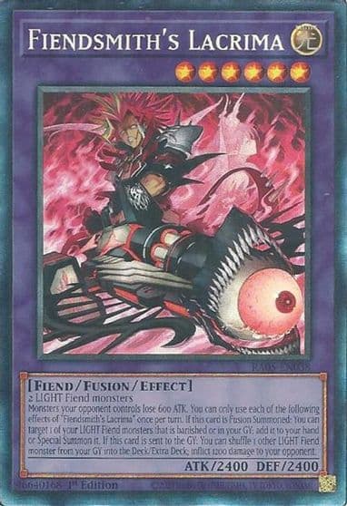 Fiendsmiths Lacrima Collectors Rare Rarity Collection 5 Yu-Gi-Oh! card