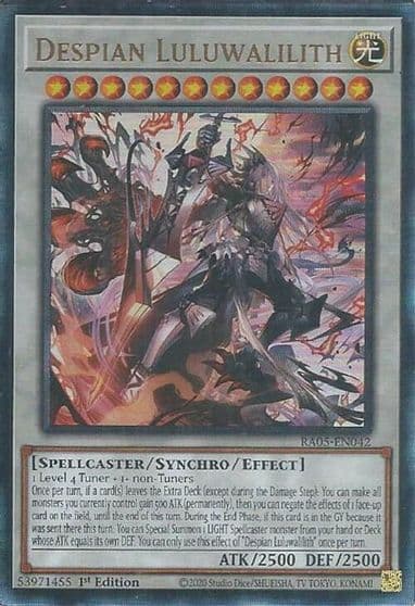 Despian Luluwalilith Ultimate Rare Rarity Collection 5 Yu-Gi-Oh! card