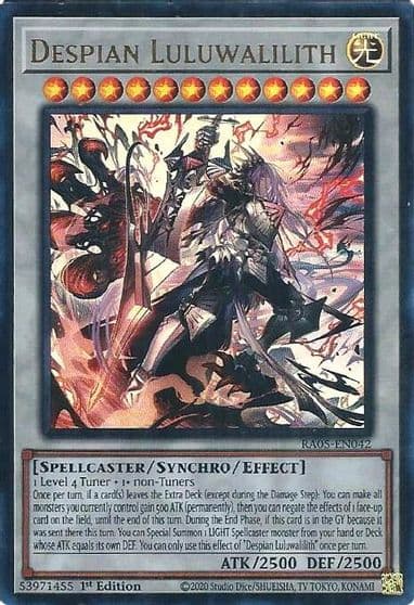 Despian Luluwalilith Ultra Rare Rarity Collection 5 Yu-Gi-Oh! card