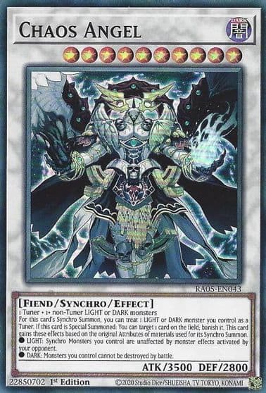 Chaos Angel Rarity Collection 5 Yu-Gi-Oh! card