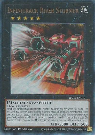 Infinitrack River Stormer Ultimate Rare Rarity Collection 5 Yu-Gi-Oh! card