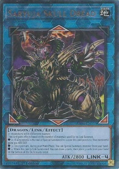 Saryuja Skull Dread Ultimate Rare Rarity Collection 5 Yu-Gi-Oh! card