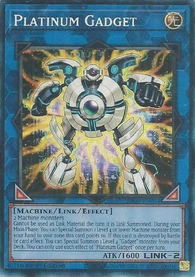 Platinum Gadget Collectors Rare Rarity Collection 5 Yu-Gi-Oh! card