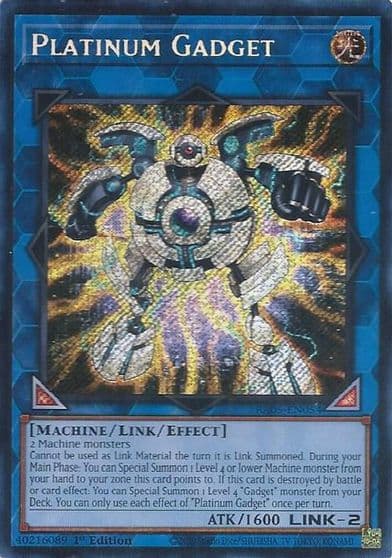 Platinum Gadget Secret Rare Rarity Collection 5 Yu-Gi-Oh! card