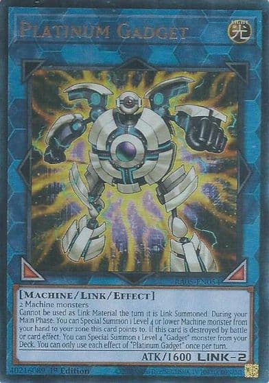 Platinum Gadget Ultimate Rare Rarity Collection 5 Yu-Gi-Oh! card