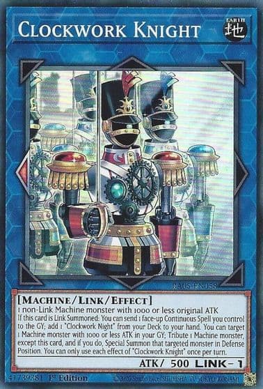 Clockwork Knight Rarity Collection 5 Yu-Gi-Oh! card