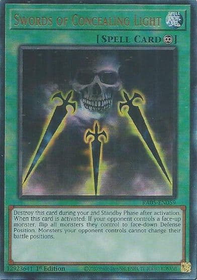Swords of Concealing Light Ultimate Rare Rarity Collection 5 Yu-Gi-Oh! card