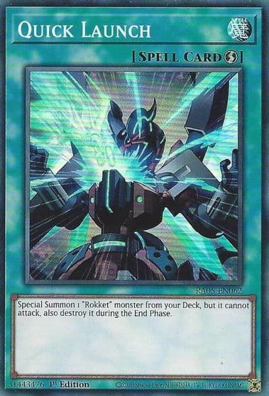 Quick Launch Rarity Collection 5 Yu-Gi-Oh! card