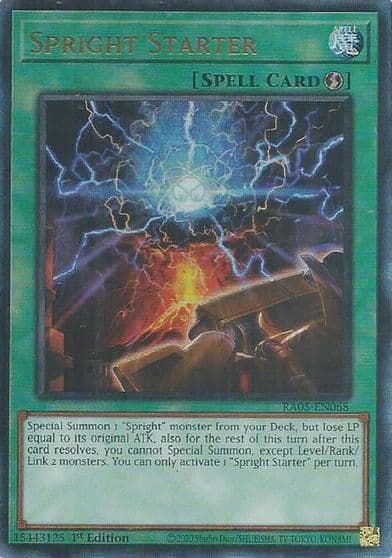 Spright Starter Ultimate Rare Rarity Collection 5 Yu-Gi-Oh! card