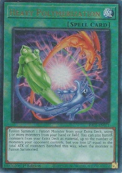 Heavy Polymerization Ultimate Rare Rarity Collection 5 Yu-Gi-Oh! card