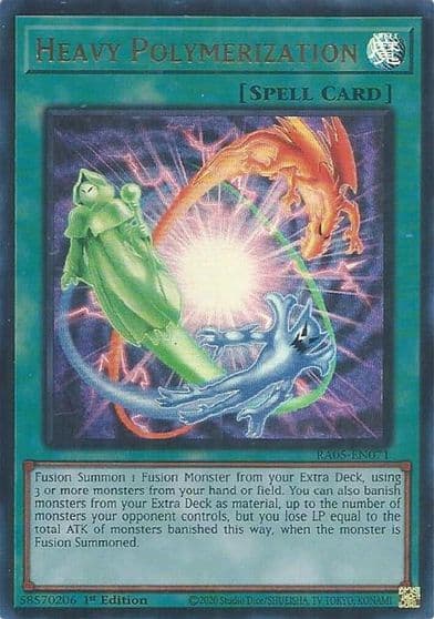 Heavy Polymerization Ultra Rare Rarity Collection 5 Yu-Gi-Oh! card