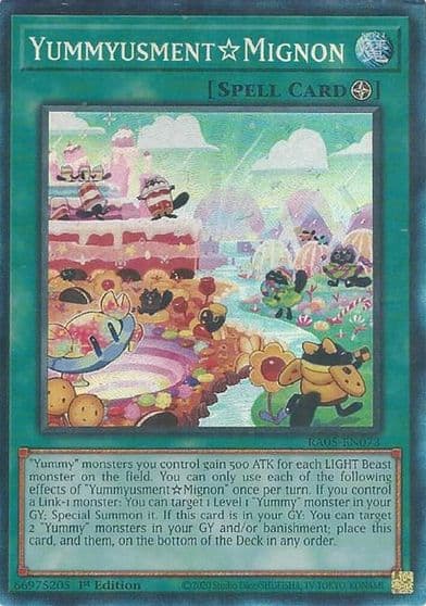 YummyusmentMignon Collectors Rare Rarity Collection 5 Yu-Gi-Oh! card