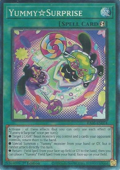 YummySurprise Collectors Rare Rarity Collection 5 Yu-Gi-Oh! card