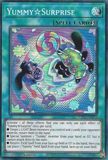 YummySurprise Rarity Collection 5 Yu-Gi-Oh! card